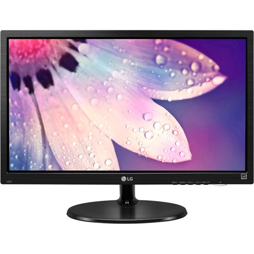 Monitor LG LED 19M38A-B 18.5'', 1366 X 768, HD, Widescreen, Negro, 75HZ VGA SKU:  19M38A-B