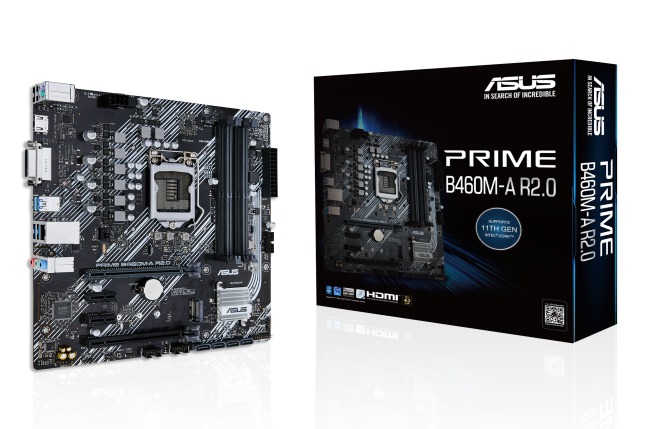 Motherboard ASUS Micro ATX PRIME B460M-A R2.0, S-1200, HDMI, 128GB DDR4 para Intel ― Requiere Actualización de BIOS para Procesadores Intel 11va. Generación SKU: 90MB18A0-M0EAY0 Tarjeta Madre