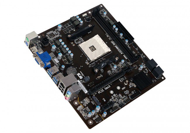 Motherboard ECS A320 AMD S-AM4, 2XDDR4 2400, Requiere Tarjeta de Video, 6XUSB3.0, MICRO ATX, Gama Básica  SKU: A320AM4-M3D Tarjeta Madre SKU: A320AM4-M3D