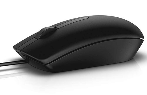 Mouse Dell Óptico MS116, Alámbrico, USB, 1000DPI, Negro 275-BBCC