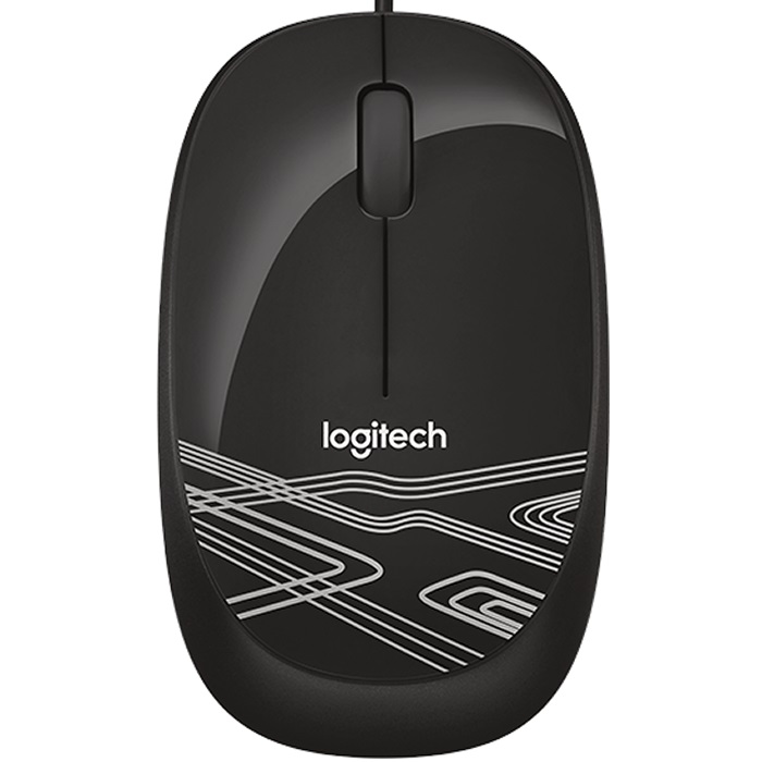 Mouse Logitech Óptico M105, Alámbrico, USB, Negro SKU: 910-002958