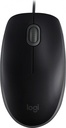 Mouse Logitech Óptico M110 Silenncioso, Alámbrico, USB, 1000DPI, Negro SKU: 910-006756