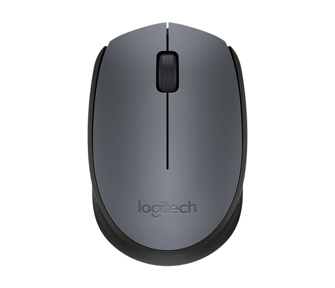 Mouse Logitech Óptico M170, Inalámbrico, USB, Negro/Gris SKU: 910-004940