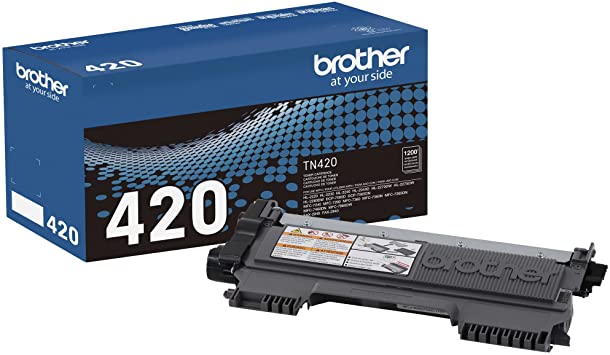 TN420 Negro Original Cartucho de Toner Brother TN-420 HL-2220, HL-2230, HL-2240D, HL-2270DW, HL-2275DW, DCP-7060D, DCP-7065DN, MFC-7460N, MFC-7365DN, MFC-7460DN 1,200 Pag. SKU: TN420