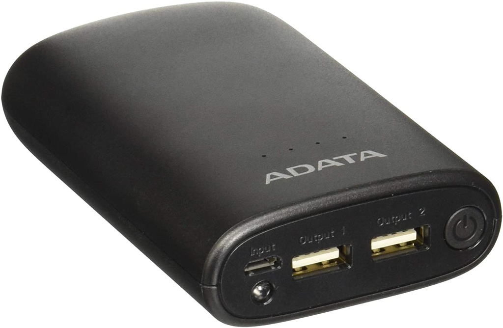 Cargador Portátil Adata Power Bank P10050V, 10.050mAh, Azul Oscuro SKU: AP10050V-DUSB-CDB