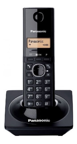 Panasonic KX-TG1711MEB Teléfono DECT 6.0, Inalámbrico, Negro SKU: KX-TG1711MEB