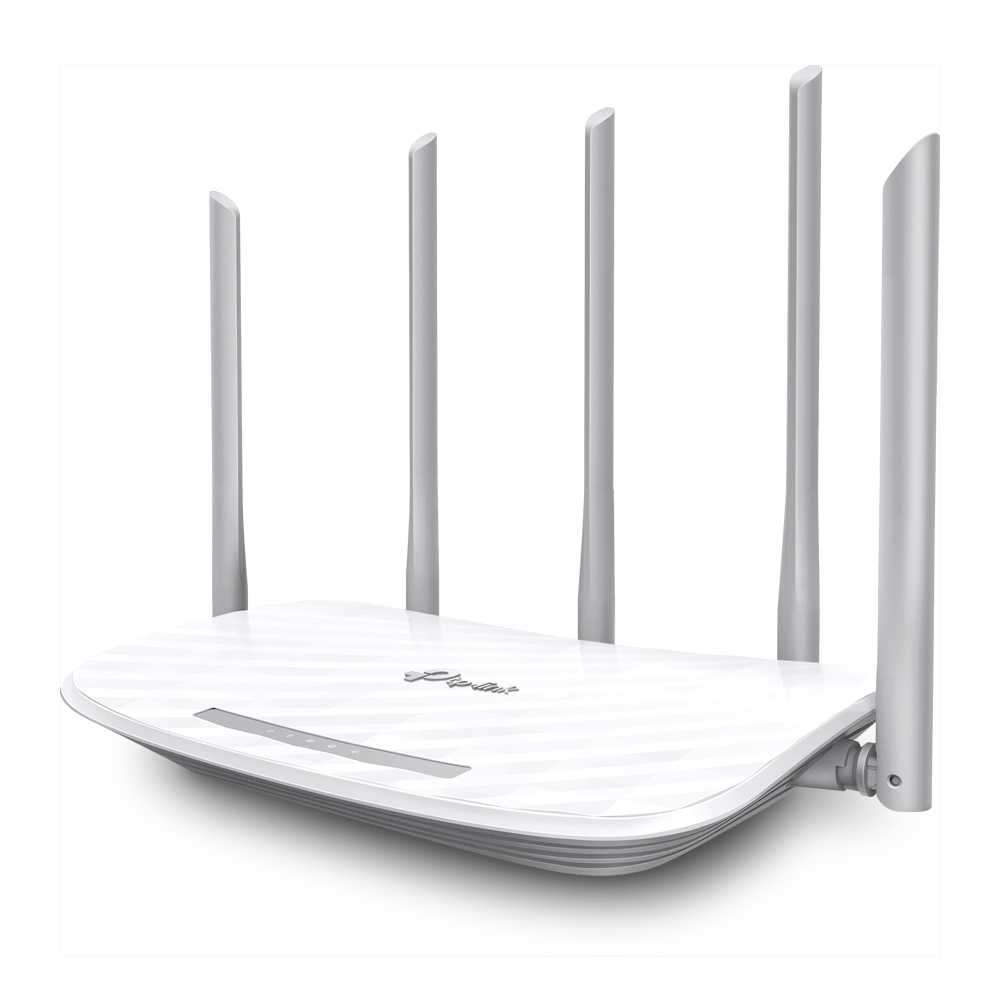 Router TP-LINK Ethernet Firewall ARCHER C60, Inalámbrico, 867Mbit/s, 5x RJ-45, 2.4/5GHz, 5 Antenas Externas SKU: ARCHER C60