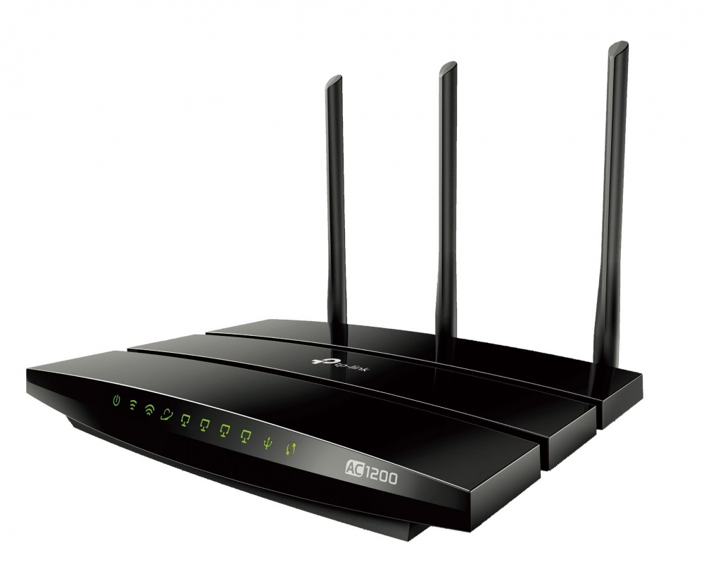 Router TP-Link Gigabit Ethernet AC1200, 867 Mbit/s, 4x RJ-45, 2.4/5GHz, 3 Antenas
SKU: ARCHER C1200