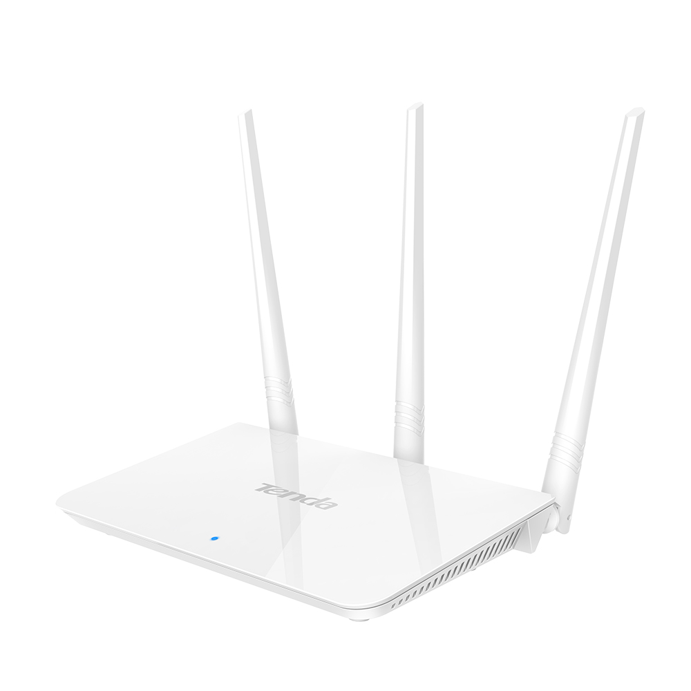 Router Tenda Fast Ethernet F3, Inalámbrico, 300Mbit/s, 4x RJ-45, 2.4GHz, 3 Antenas Externas de 5dBi SKU: F3