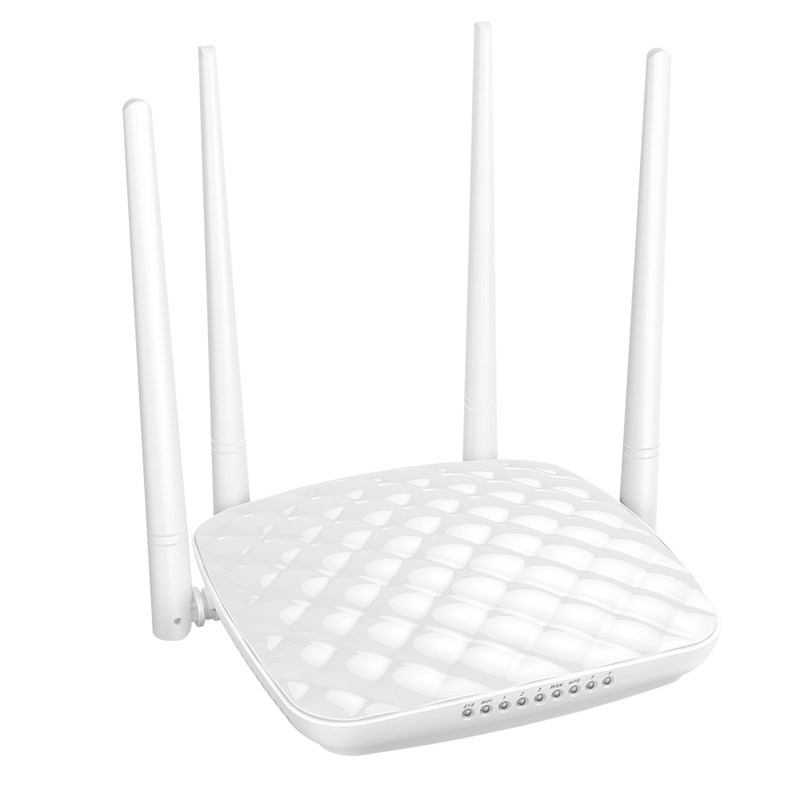 Router Tenda WISP Fast Ethernet FH456, Inalámbrico, 300 Mbit/s, 4x RJ-45, 2.4GHz, con 4 Antenas Externas de 5dBi SKU: FH456