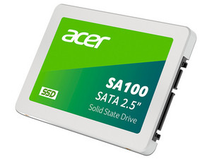 SSD Unidad de Estado Sólido Acer SA100 de 120GB, 2.5" SATA III (6Gb/s). HD-2925 SKU: BL.9BWWA.101