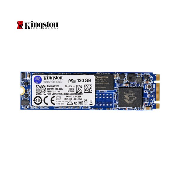 SSD Unidad de Estado Sólido Kingston UV500 de 120GB, M.2, SATA (6Gb/s). SKU: SUV500M8/120G