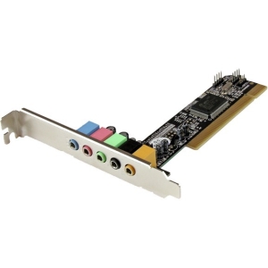 STARTECH TARJETA DE SONIDO PCI CON 5.1 CANALES PCISOUND5HC