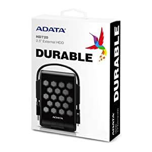 Disco Duro Externo Adata HD720 1TB, USB 3.0, Negro, A Prueba de Agua, Polvo y Golpes - para Mac/PC SKU: AHD720-1TU31-CBK