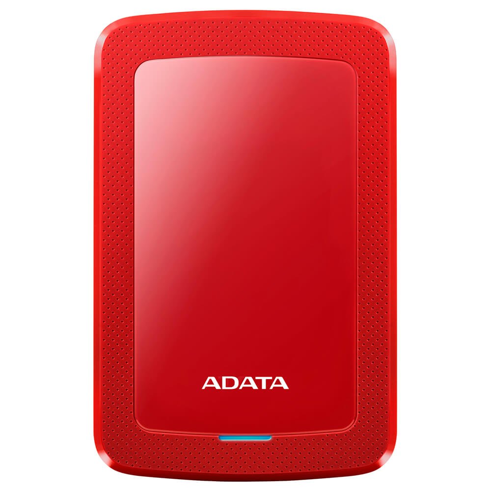 Disco Duro Externo Adata HV300 2.5'', 1TB, USB 3.1, Rojo - para Mac/PC SKU: AHV300-1TU31-CRD