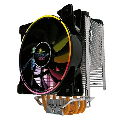 Disipador CPU Yeyian Storm 1200 RGB, 120mm, 1000 - 1800RPM, Negro SKU: AC1200