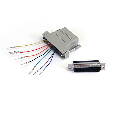 StarTech Adaptador Modular Serial DB25 Macho - RJ45 Hembra, Gris SKU: GC258MF