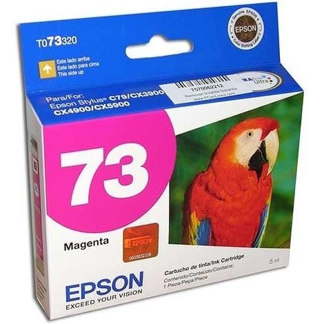 T073320-AL Magenta Original Cartucho de Tinta Epson Stylus C79, C92, C110, CX3900, CX5600, CX5900, T20, T30, TX100, TX400, TX300F 5ml SKU: T073320AL