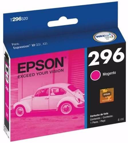 T296320-AL MAGENTA CARTUCHO TINTA ORIGINAL EPSON EXPRESSION XP-431/ XP-241/ XP-441/ XP-231 4ML