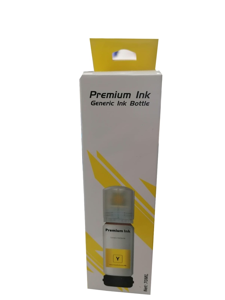 T5044/T5444 Amarillo Compatible Bote de Tinta Epson  L4150, L4160, L6270, L14150, L6161, L6171, L4260, L6191, L1110, L3210, L3251, L1210, L3250, L5190, L3150, L3110, L5290, L1250, L5590, L14150 SKU: T5044/T5444COM