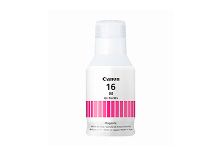 GI-16 Magenta Original Bote de Tinta GI16 Canon Maxifi GX6010, GX7010, GX5010 70ml SKU: 4419C001AA