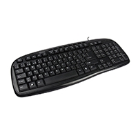 TECLADO MULTIMEDIA CORE USB COMPATIBLE WINDOWS XP/ VISTA /7MAC OS X EASY LINE BY PERFECT CHOICE NEGRO EL-993384