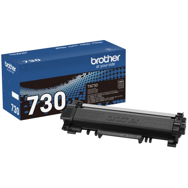 TN730 Negro Original Cartucho de Toner Brother TN-730 DCP-2551DW, DCP-L2550DW, HL-L2350DW, HL-L2370DW, HL-L2390DW, HL-L2395DW, MFC-L2710DW, MFC-L2750DW, MFC-L2690DW, MFC-L2730DW, MFC-L2717DW, DCPL2551DW 1,200 Pag. SKU: TN730