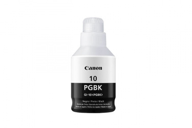 Tanque de Tinta compatible Canon GI-10 Negro, G2010, GM2010 170ml SKU: 3382C001