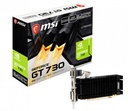 Tarjeta de Video MSI NVIDIA GeForce GT 730, 2GB 64-bit GDDR3, PCI Express 2.0 SKU: N730K-2GD3H/LPV1