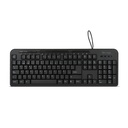 Teclado Vorago KB-204, 105 + 15 Teclas Multimedia, Alámbrico, USB, Negro (Español) SKU: KB-204