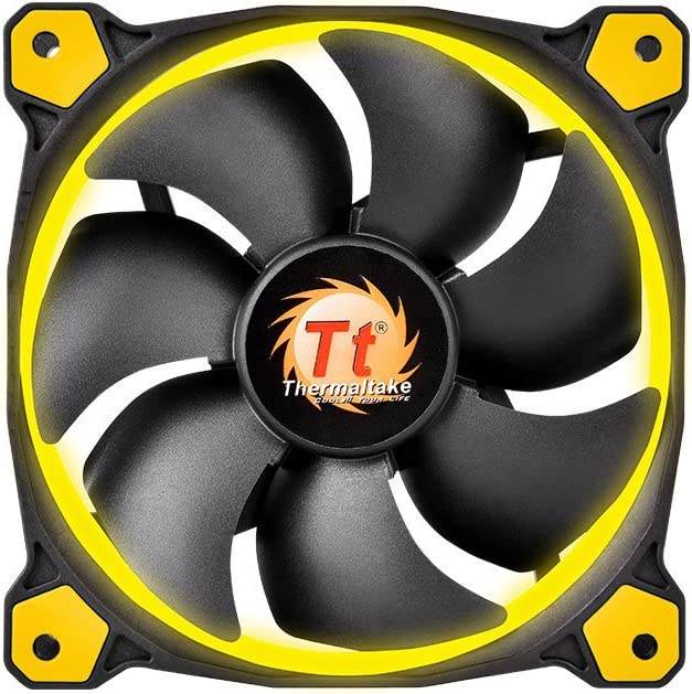 Thermaltake CF-135 Ventilador per Gabinete 140 mm, Amarillo SKU: CL-F039-PL14YL