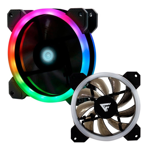 VENTILADOR ADICIONAL GAME FACTOR PARA FKG400 120MM/RGB+ARCOIRIS FG400