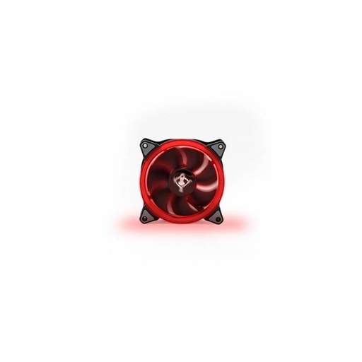 Ventilador Yeyian Typhoon LED Rojo, 120mm, 1500RPM, Negro - 3 Piezas SKU: YCT-050720R