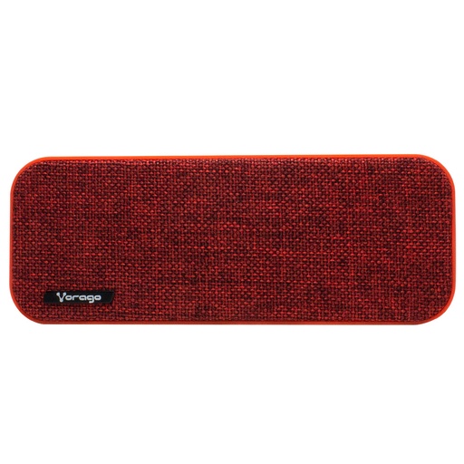 [BSP-150-RD] Vorago Bocina Portátil BSP-150, Bluetooth, Alámbrico/Inalámbrico, 2.0 Canales, 6W RMS, USB, Rojo SKU: BSP-150-RD