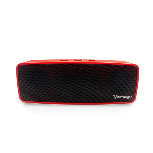 [BSP-100-V2/R] Vorago Bocinas BSP-100 V2, Bluetooth, Inalámbrico, 6W RMS, Rojo SKU: BSP-100-V2/R