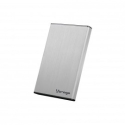 Vorago Gabinete de Disco Duro HDD-201, 2.5'', SATA, USB 3.0, Plata SKU: HDD-201/P