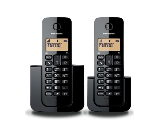 Panasonic Teléfono KX-TGB112MEB DECT, Inalámbrico, Negro SKU: KX-TGB112MEB