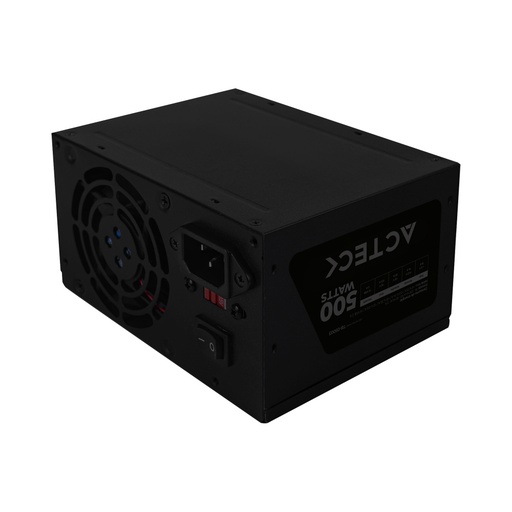 [TB-05003] Fuente de Poder Acteck FT210, 20+4 pin ATX, 80mm, 500W, Negro SKU: TB-05003