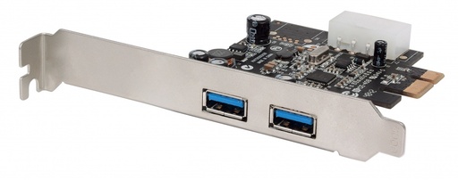 [151375] Manhattan Tarjeta PCI Express de 2 Puertos USB 3.0 de Súper Velocidad SKU: 151375