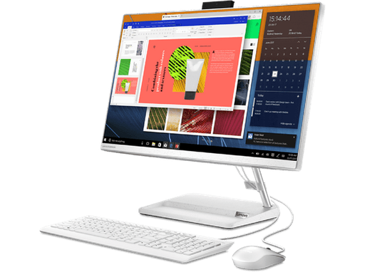 [F0G100AELD] Lenovo IdeaCentre 3 24ALC6 All-in-One 23.8", AMD Ryzen 5 5500U 2.10GHz, 8GB, 512GB SSD, Windows 11 Home 64-bit, Blanco SKU: F0G100AELD