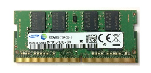 [M471A1G43DB0-CPB] Memoria RAM Samsung DDR4, 2133MHz, 8GB, PC4-2133P SO-DIMM SKU: M471A1G43DB0-CPB