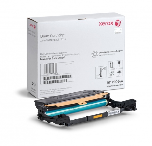 [101R00664] 101R00664 Drum Original Xerox WokCentre B210, B205, B215 10,000 Páginas SKU: 101R00664