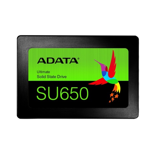 [ASU650SS-120GT-R] SSD Unidad de Estado Sólido ADATA Ultimate SU650 de 120GB, 2.5'', 7mm, SATA III(6.0 Gb/s). SKU: ASU650SS-120GT-R