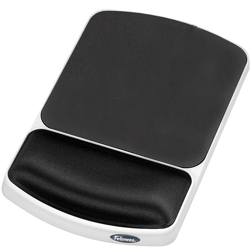 [91741] Mousepad Fellowes con Descansa Muñecas, Grafito/Blanco SKU: 91741