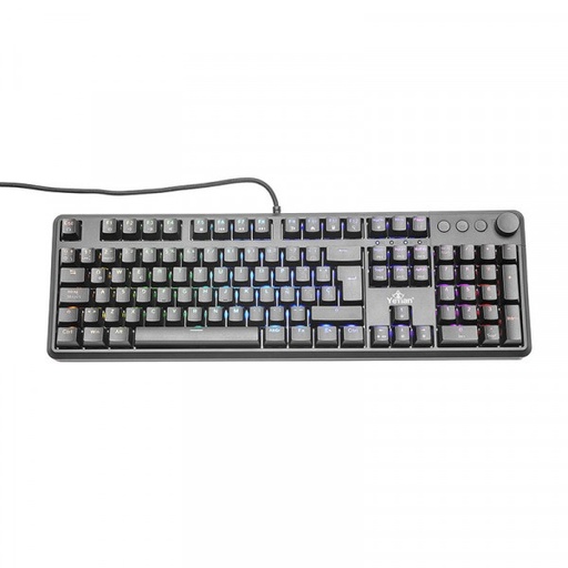 [YTM-28208B] Teclado Gamer Yeyian Asward Series 3000 RGB, Teclado Mecánico, Switch Blue, Alámbrico, Negro (Español) SKU: YTM-28208B