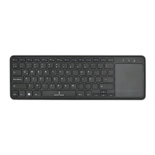 Teclado Perfect Choice PC-201021, RF Inalámbrico, USB, Negro (Español) KB-703 SKU: PC-201021