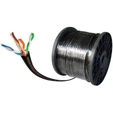 [664464] Condumex Bobina de Cable Cat5e UTP, 305 Metros, Relleno de Gel, Negro ACCCDM1010 SKU: 664464