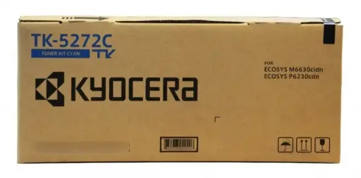 [1T02TVCUS0] TK5272C Original Tóner Kyocera TK-5272C Cian, ECOSYS M6230cidn ECOSYS M6630cidn, ECOSYS P6230cdn 6,000 Páginas SKU: 1T02TVCUS0