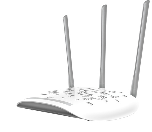 Access Point TP-Link TL-WA901N, 450 Mbit/s, 1x RJ-45, 2.4GHz, 3 Antenas Integradas SKU: TL-WA901N