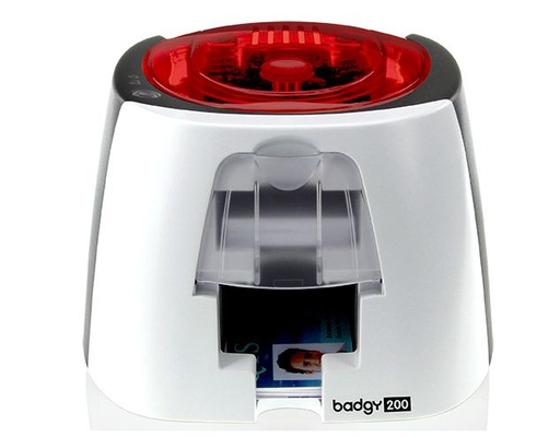 Evolis Badgy 200 Impresora para Credenciales, 260 x 300 DPI, USB, Negro/Blanco SKU: B22U0000RS V1